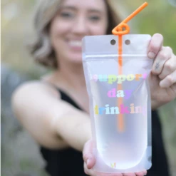 Iris & Rainbow Boutique New Arrivals #K167 Hand Me My Drinking Pouch