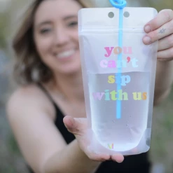 Iris & Rainbow Boutique New Arrivals #K167 Hand Me My Drinking Pouch