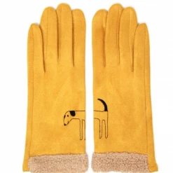 Iris & Rainbow Boutique New Arrivals #K617 So Dog-Gone Cute Gloves