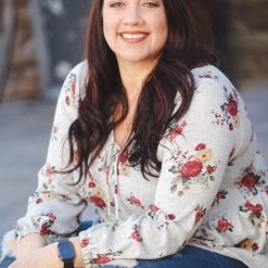 Boutique Simplified Secret Garden Hacci Peplum