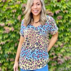 Boutique Simplified New Arrivals Sunset In The Rainforest Boyfriend Tee