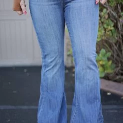 Boutique Simplified Super Flare Judy Blue Jeggings New Arrivals