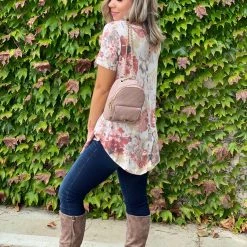 Boutique Simplified Sweet Symphony Of Roses Hi Lo Tunic New Arrivals