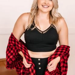 No Ship Drop Ship Double Down Black & Red Plaid Kimono 23 No Ship Drop Ship Double Down Black & Red Plaid Kimono