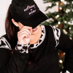 No Ship Drop Ship Nothing To Wear Ponytail Hat