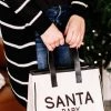 No Ship Drop Ship New Arrivals Santa Baby Canvas Tote