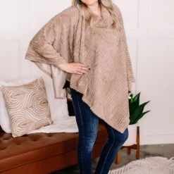 No Ship Drop Ship Are You Fur Real? Poncho