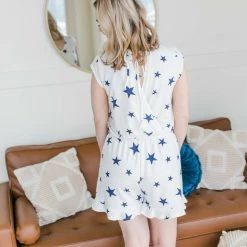No Ship Drop Ship When The Stars Go Blue Romper
