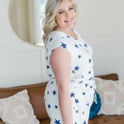 No Ship Drop Ship When The Stars Go Blue Romper
