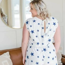 No Ship Drop Ship When The Stars Go Blue Romper