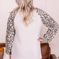 No Ship Drop Ship Tie Yourself In Leopard Knots Pullover 18 No Ship Drop Ship Tie Yourself In Leopard Knots Pullover