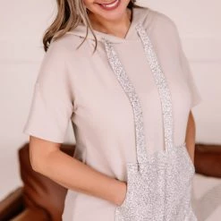 No Ship Drop Ship Roaring Into Fall Short Sleeve Hoodie New Arrivals