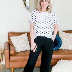 No Ship Drop Ship New Arrivals Split The Difference Side Tie Pants