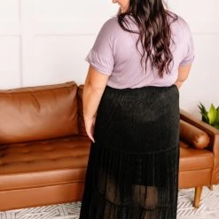 No Ship Drop Ship New Arrivals I Put A Spell On You Pleated Maxi Skirt