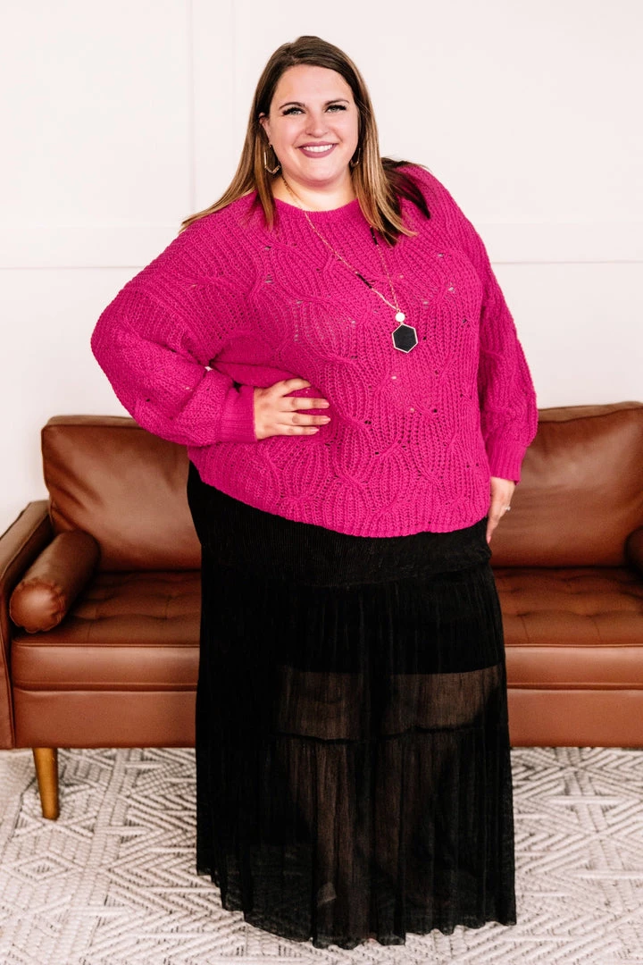 No Ship Drop Ship Pretty In Magenta Sweater New Arrivals 14 No Ship Drop Ship Pretty In Magenta Sweater New Arrivals