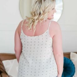 No Ship Drop Ship New Arrivals Stars In Your Eyes Cami In Stone