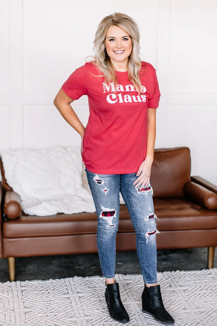 No Ship Drop Ship Graphic Tee- Mama Claus New Arrivals 6 No Ship Drop Ship Graphic Tee- Mama Claus New Arrivals