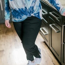 No Ship Drop Ship New Arrivals With A Twist Top In Blue