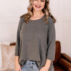 No Ship Drop Ship Don't Look Back Detail Top