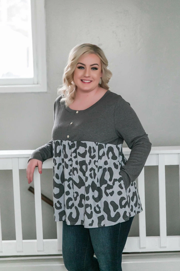 No Ship Drop Ship Tiered And True Leopard Top 6 No Ship Drop Ship Tiered And True Leopard Top