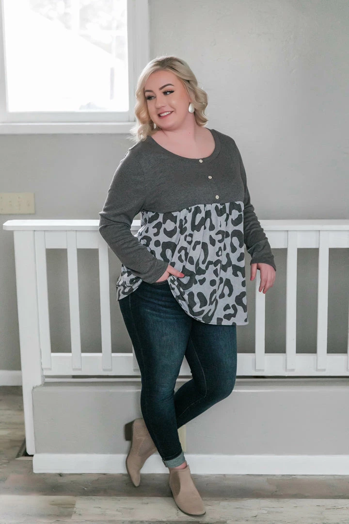 No Ship Drop Ship Tiered And True Leopard Top 3 No Ship Drop Ship Tiered And True Leopard Top