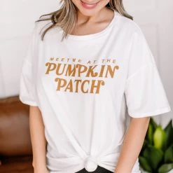 No Ship Drop Ship Meet Me At The Pumpkin Patch Boyfriend Top New Arrivals 16 No Ship Drop Ship Meet Me At The Pumpkin Patch Boyfriend Top New Arrivals