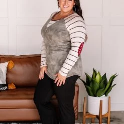 No Ship Drop Ship Dash Away Raglan Top