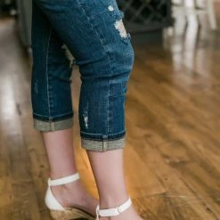 No Ship Drop Ship Crop It Like It's Hot Judy Blue Denim Capri Jeans New Arrivals