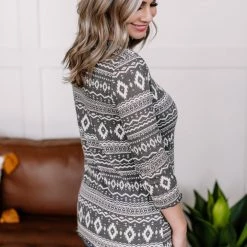 No Ship Drop Ship Read The Fine Print Aztec Top New Arrivals