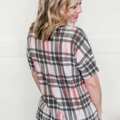 No Ship Drop Ship Don't Make Me Plaid Top New Arrivals