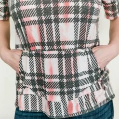 No Ship Drop Ship Don't Make Me Plaid Top New Arrivals