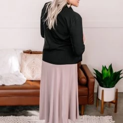 No Ship Drop Ship Get The Inside Scoop Neck Dress In Taupe