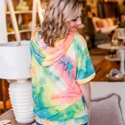No Ship Drop Ship Disco Life Tie Dye Sweatshirt