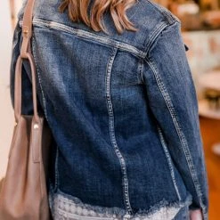 No Ship Drop Ship Best Friends For Life Denim Jacket