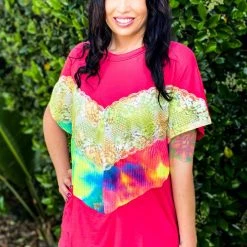 Boutique Simplified New Arrivals Against All Odds Chevron Tunic