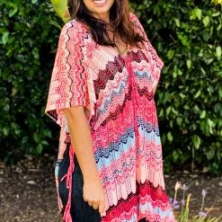 Boutique Simplified New Arrivals Beachy Waves Loose Fit Poncho