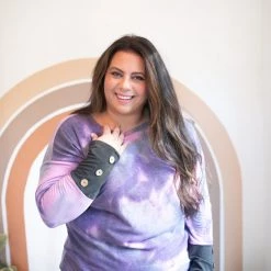 Boutique Simplified Amethyst Dream Long Sleeve Top New Arrivals