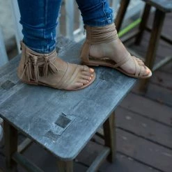 Boutique Simplified New Arrivals Strappy Tassel Sandals 7 Boutique Simplified New Arrivals Strappy Tassel Sandals