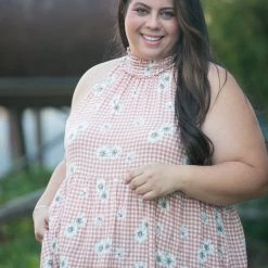 Boutique Simplified New Arrivals Daisy Mae Fall Gingham Babydoll