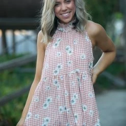 Boutique Simplified New Arrivals Daisy Mae Fall Gingham Babydoll