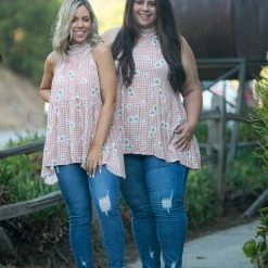 Boutique Simplified New Arrivals Daisy Mae Fall Gingham Babydoll