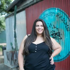 Boutique Simplified Heart & Soul Tank In Black 9 Boutique Simplified Heart & Soul Tank In Black