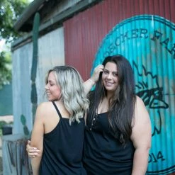 Boutique Simplified Heart & Soul Tank In Black 11 Boutique Simplified Heart & Soul Tank In Black