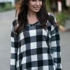 Boutique Simplified Mad About Plaid Pullover - Ivory New Arrivals