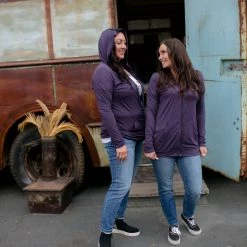 Boutique Simplified Fly Me Away Zip Up Hoodie