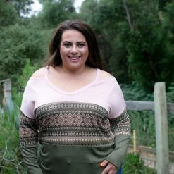 Boutique Simplified Soothing Vibes Long Sleeve Top