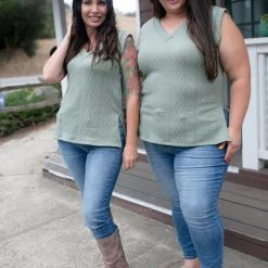 Boutique Simplified New Arrivals Olive You Sweater Tank