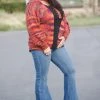 Boutique Simplified Soul On Fire Knit Cardigan