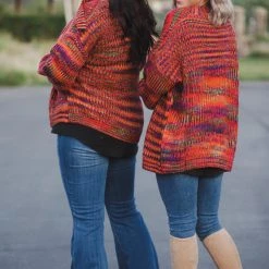 Boutique Simplified Soul On Fire Knit Cardigan
