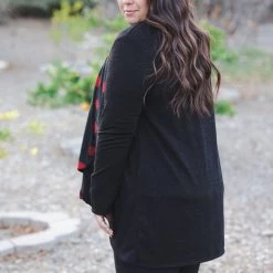 Boutique Simplified Cascading Hearts Cardigan New Arrivals